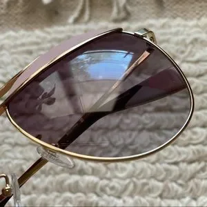 Furla | Accessories | Furla Gold Color Block Aviator 